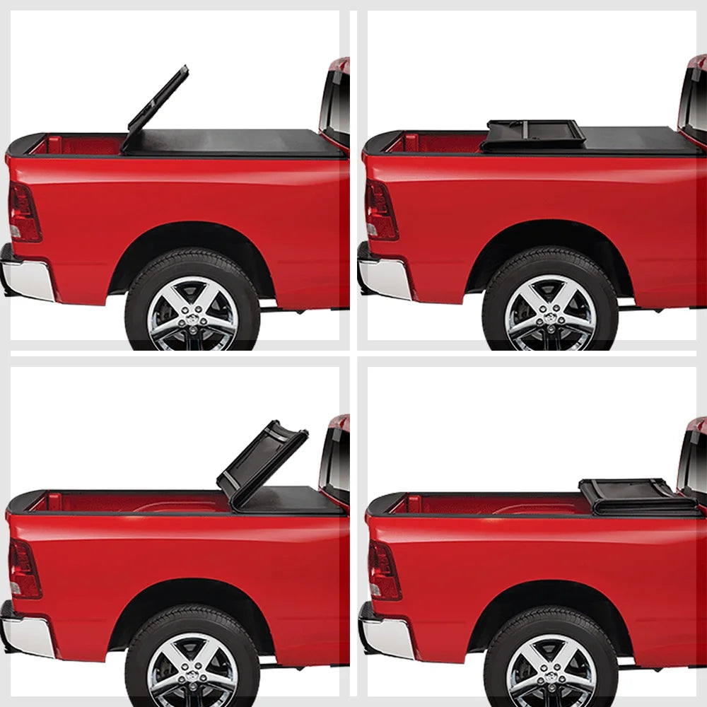 Tri-Fold Soft Tonneau Cover for Chevy S Truck L864
