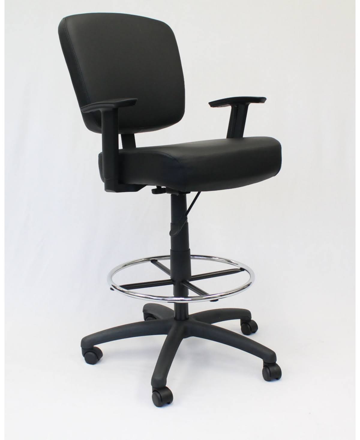 Black Oversized Drafting Stool C357758