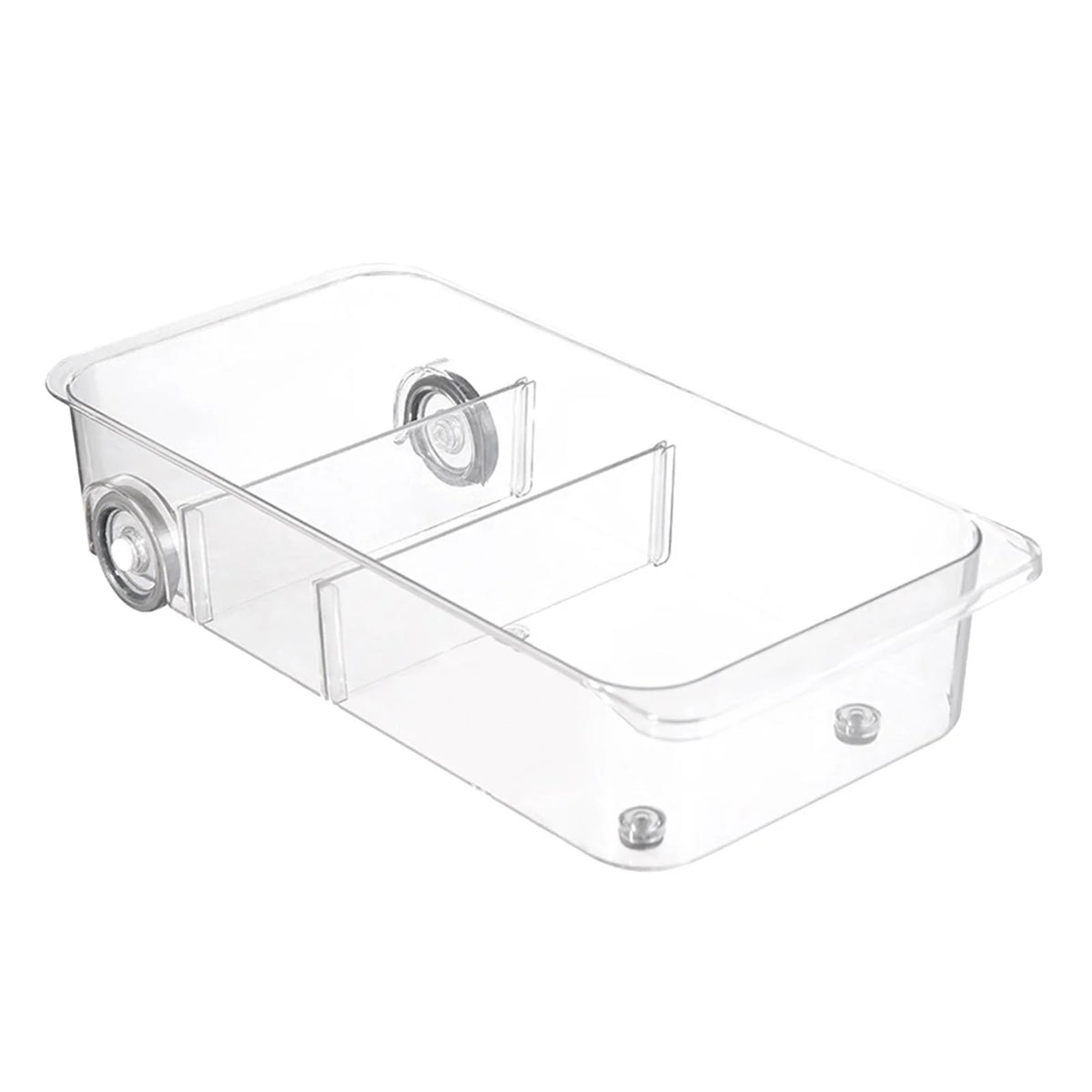 Clear Pull Out Pantry Storage Bins on Wheels G40591