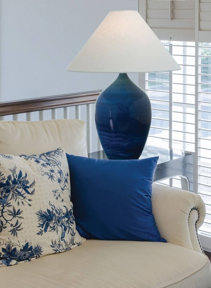 27 inch One Light Stoneware Table Lamp C885329