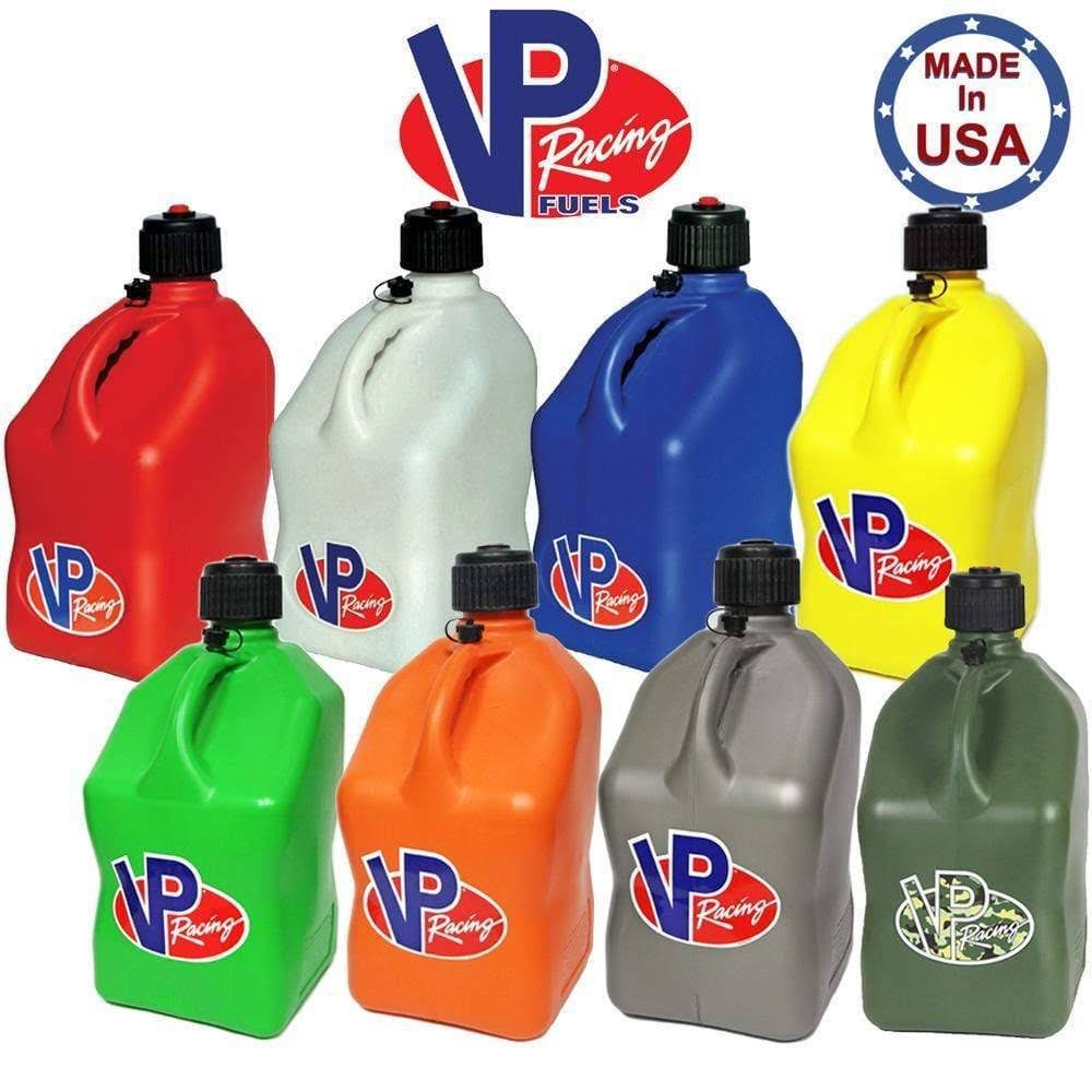 Green 5 Gallon Square Gas Can with Hose F18817