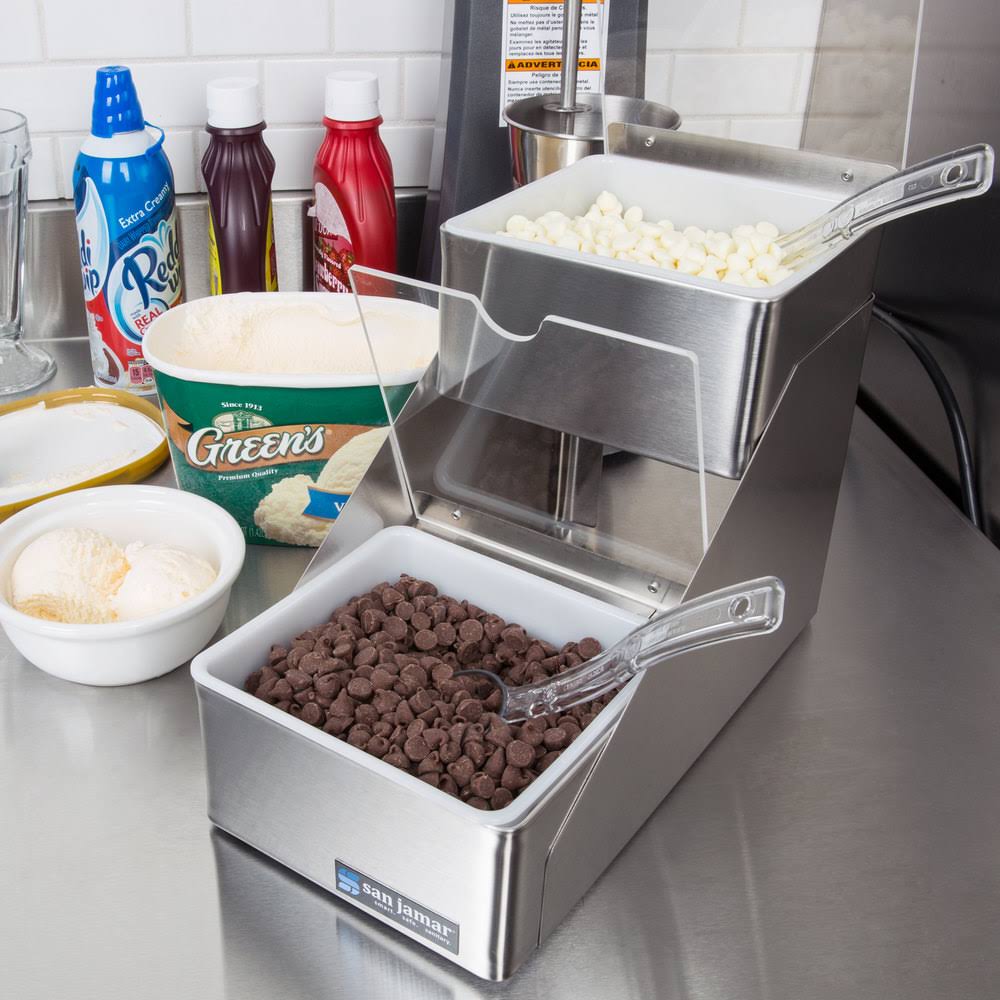 2 qt Stepped Condiment Service Center W4883