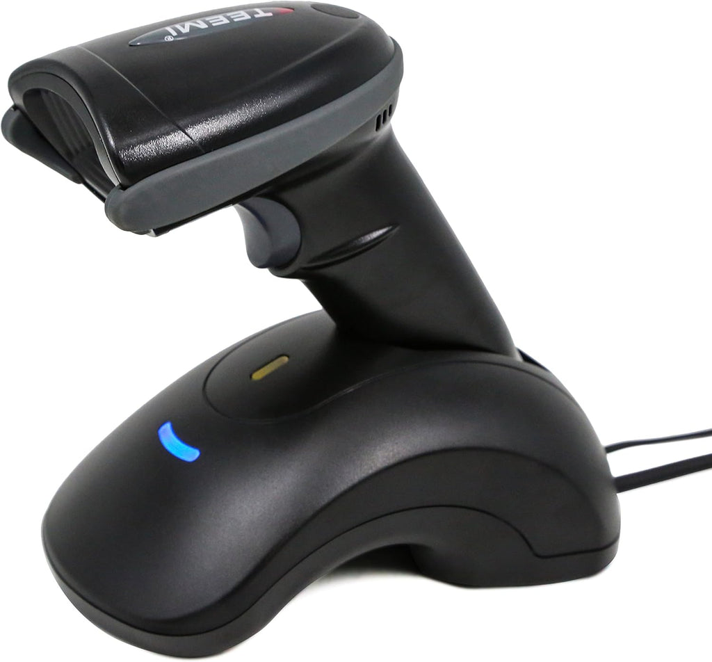 1D 2D Bluetooth Barcode Scanner with USB Cradle Charge Station G7301