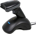 1D 2D Bluetooth Barcode Scanner with USB Cradle Charge Station G7301