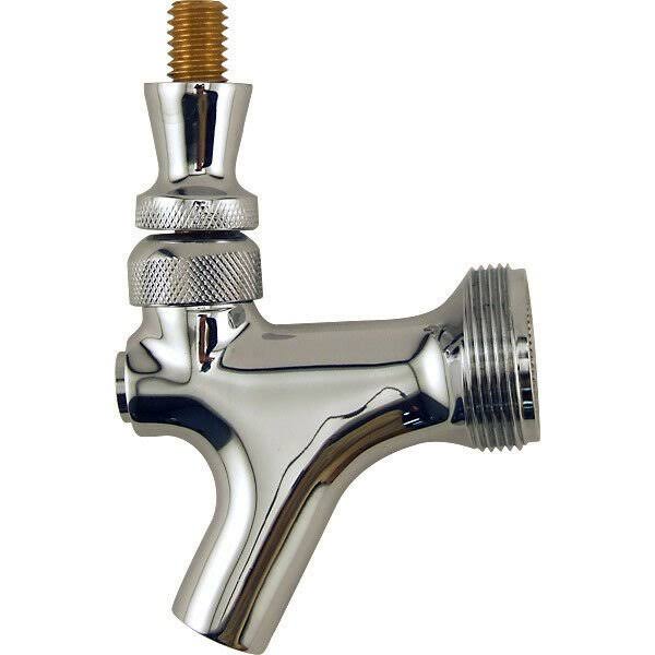 Chrome Faucet Tower Kegerator Conversion Kit H7444
