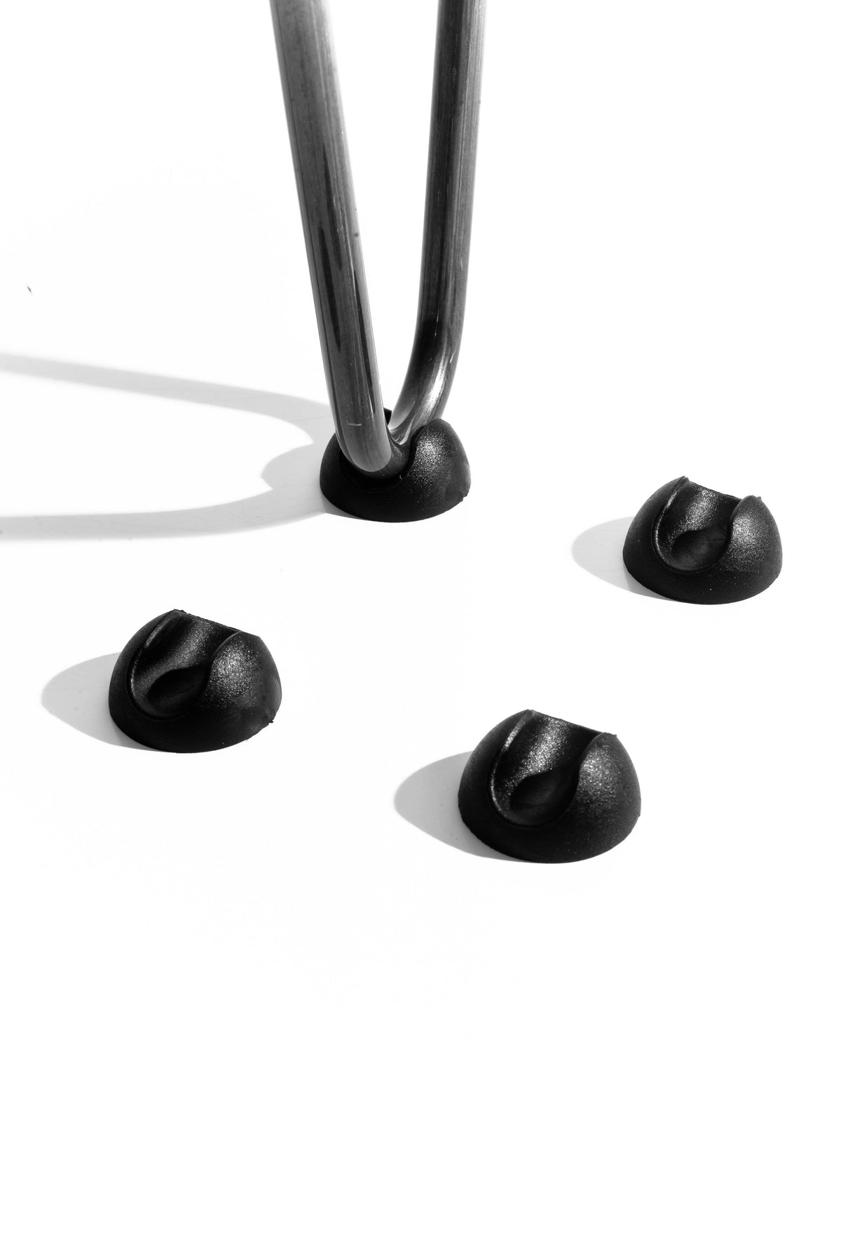 Hairpin Legs Set of 4, Raw Steel Q55126