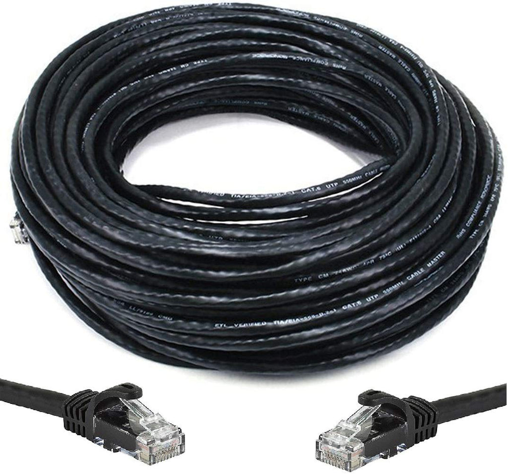 200 FT CAT6 Waterproof Outdoor Direct Burial Ethernet Cable E161293