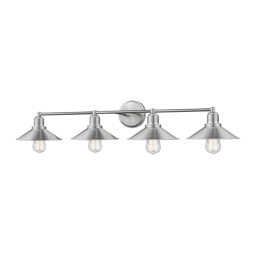 Brushed Nickel 4 Light Vanity B286