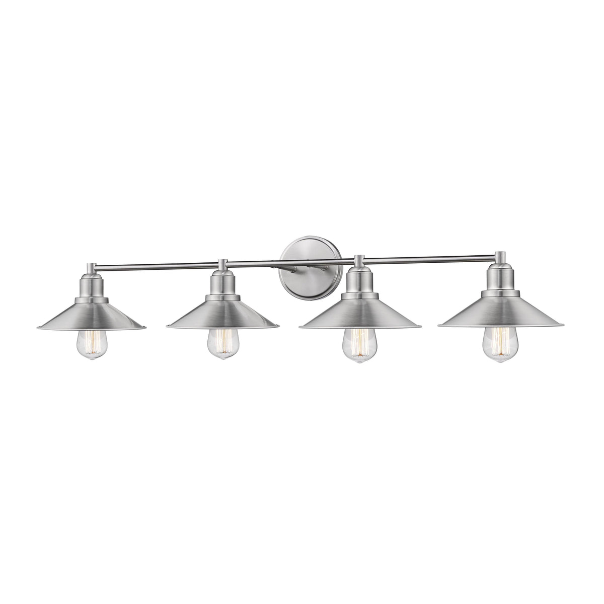 Brushed Nickel 4 Light Vanity B286