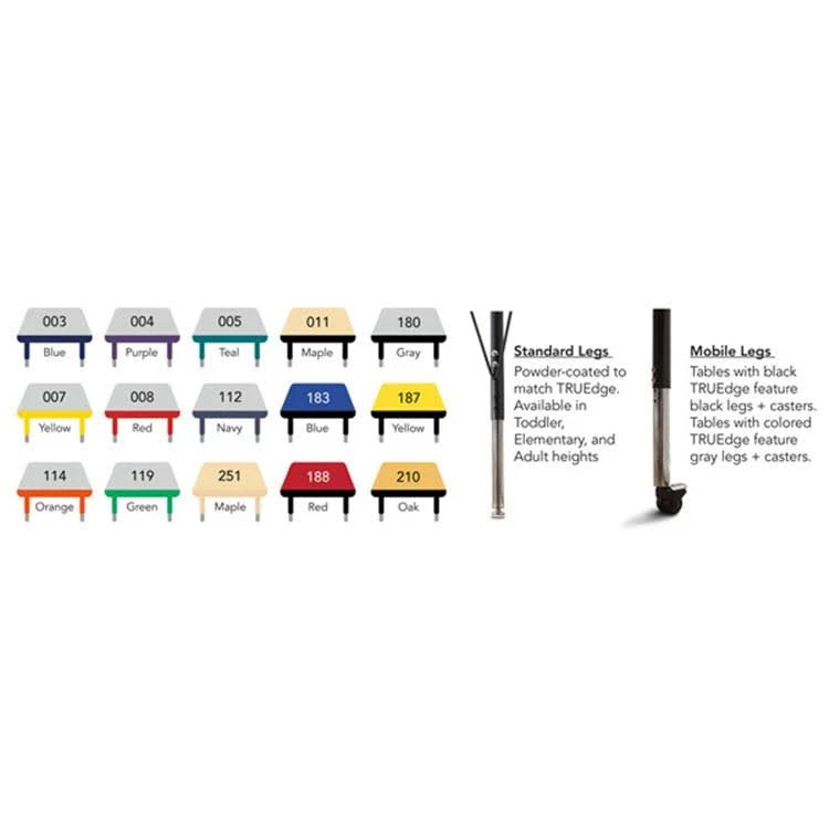 Prism Red Rectangle Activity Table L160