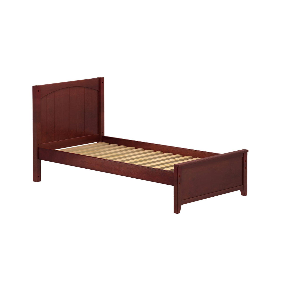 White Panel Twin Bed H64065