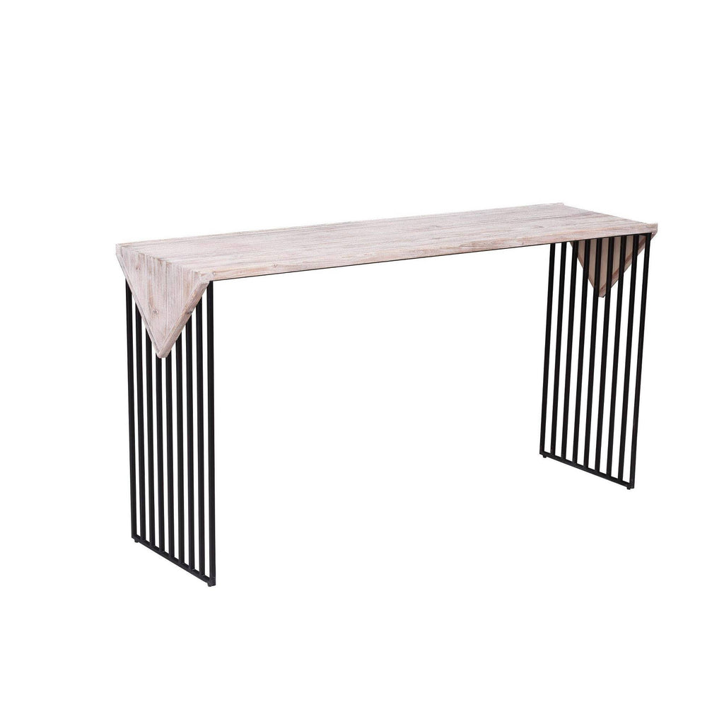 Natural Gray Console Table G102