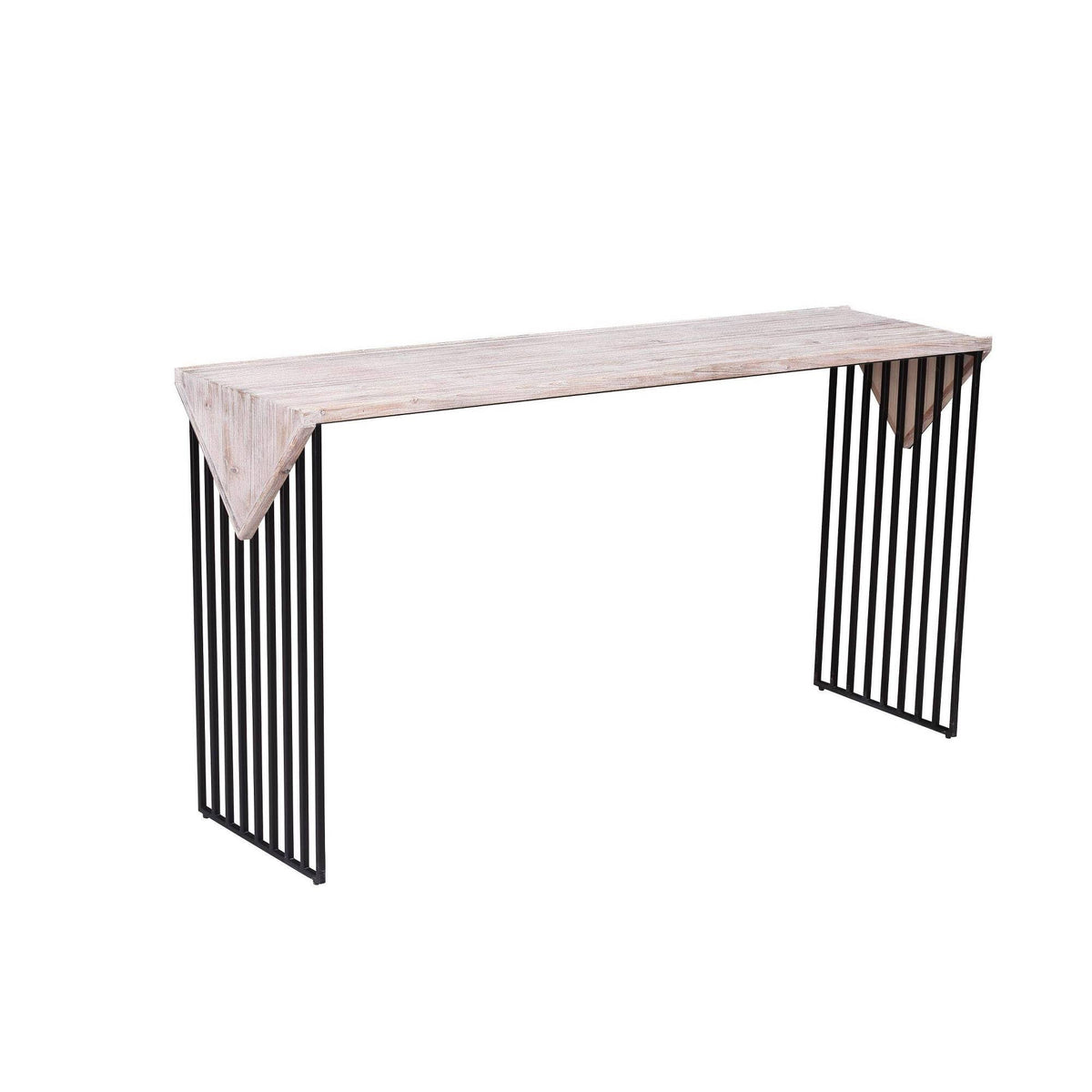 Natural Gray Console Table G102