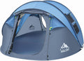 4-5 Person Pop Up Tent, Waterproof, 2 Doors E93040