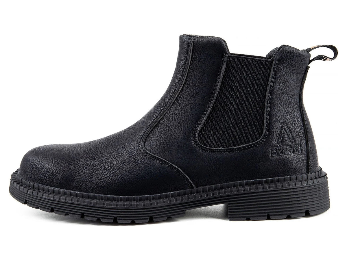 Steel Toe Leather Waterproof Work Boots E887