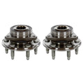 Front or Rear Wheel Hub Bearing Set of 2 for Cadillac SRX Saab 9-4X 2.8L 3.0L 3.6L V6 AWD FWD 6-Lug L444
