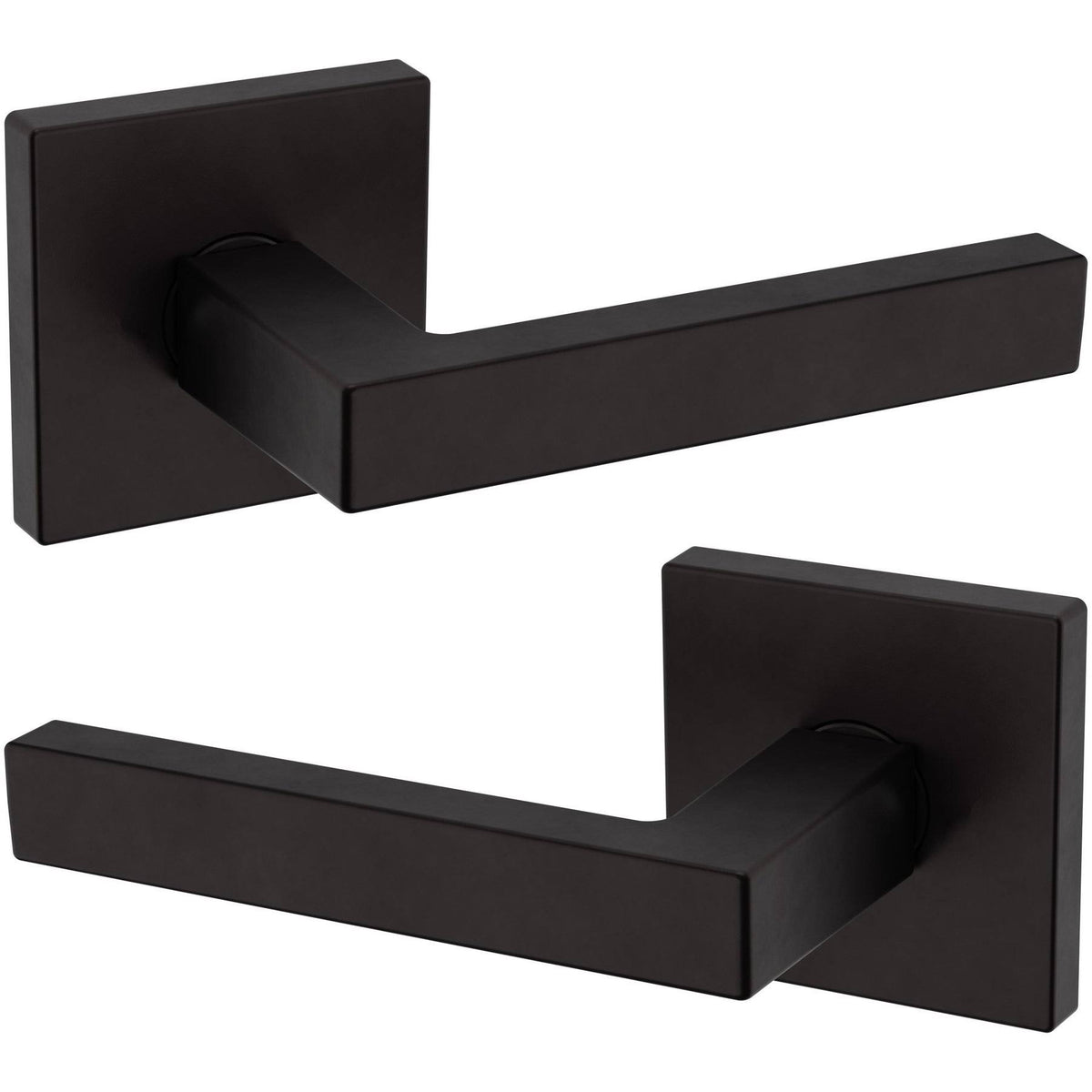 Satin Black Passage Leverset T8775
