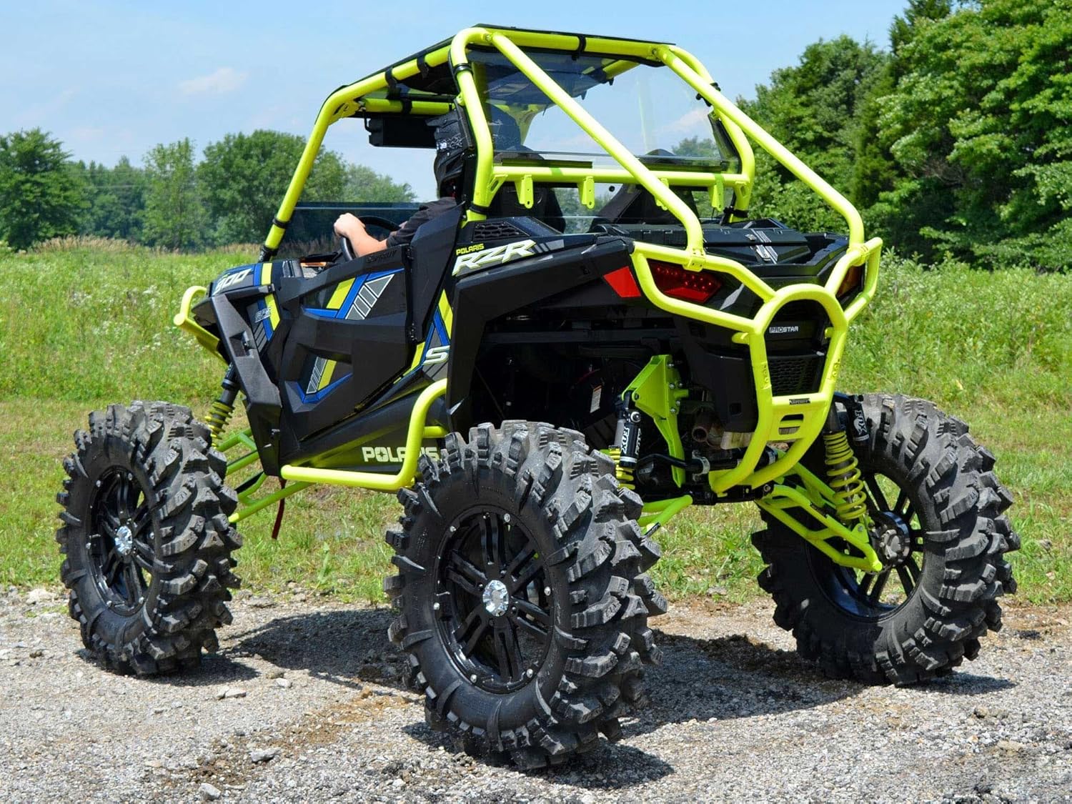 Rear Windshield for Polaris RZR 900, 1/4” Polycarbonate T299490