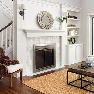 Large Steel Fireplace Doors C639666