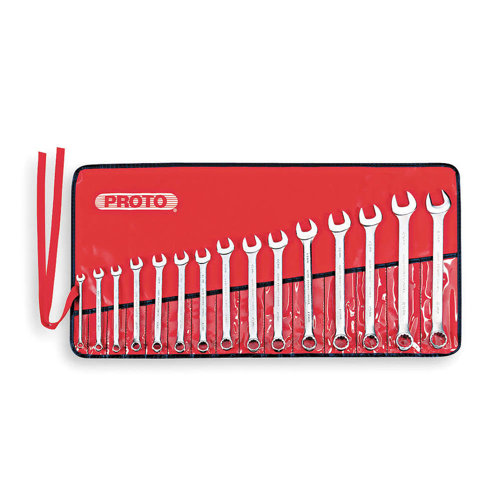 15 pc Metric Combination Wrench Set R61644
