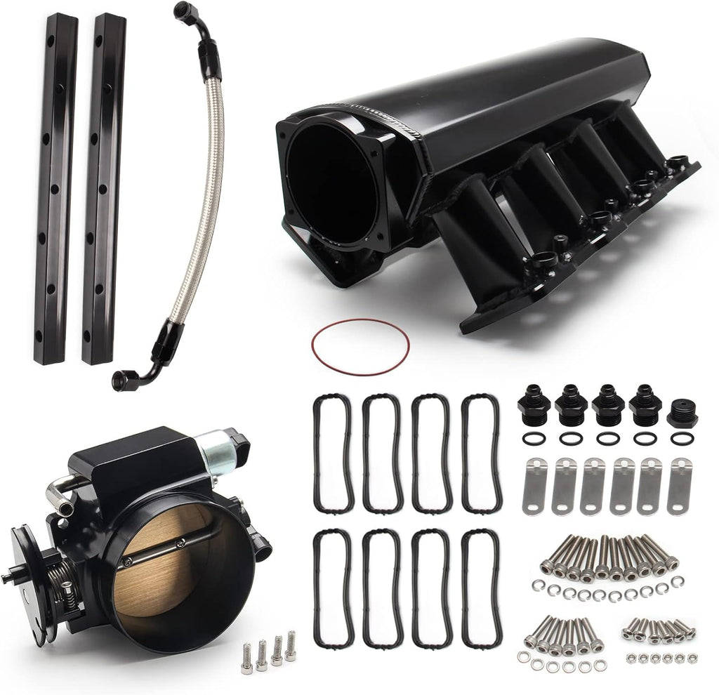 102MM Intake Manifold EFI with Fuel Rails and Throttle Body Z5851