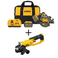 Cordless Brushless 7-1/4 in. Circular Saw with Brake, 2 9.0Ah Batteries & Grinder B187580
