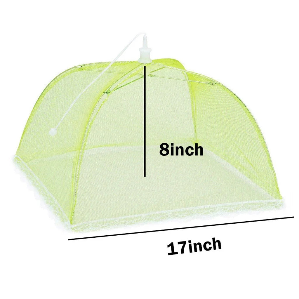 5 Large Mesh Screen Food Cover Tent Dome Net Umbrella Picnic Y463998