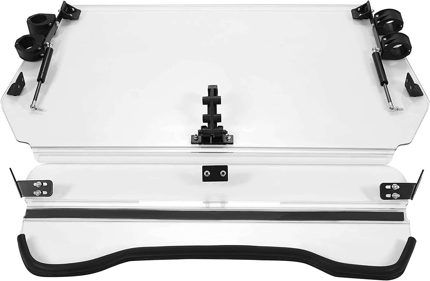 Scratch Resistant 3-in-1 Flip Clear Windshield U673