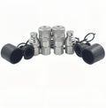 1/4 Flat Face Hydraulic Quick Connect Coupling Set with Black Dust Cap O829
