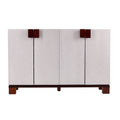 4 Door Storage Cabinet Whitewash Y769141
