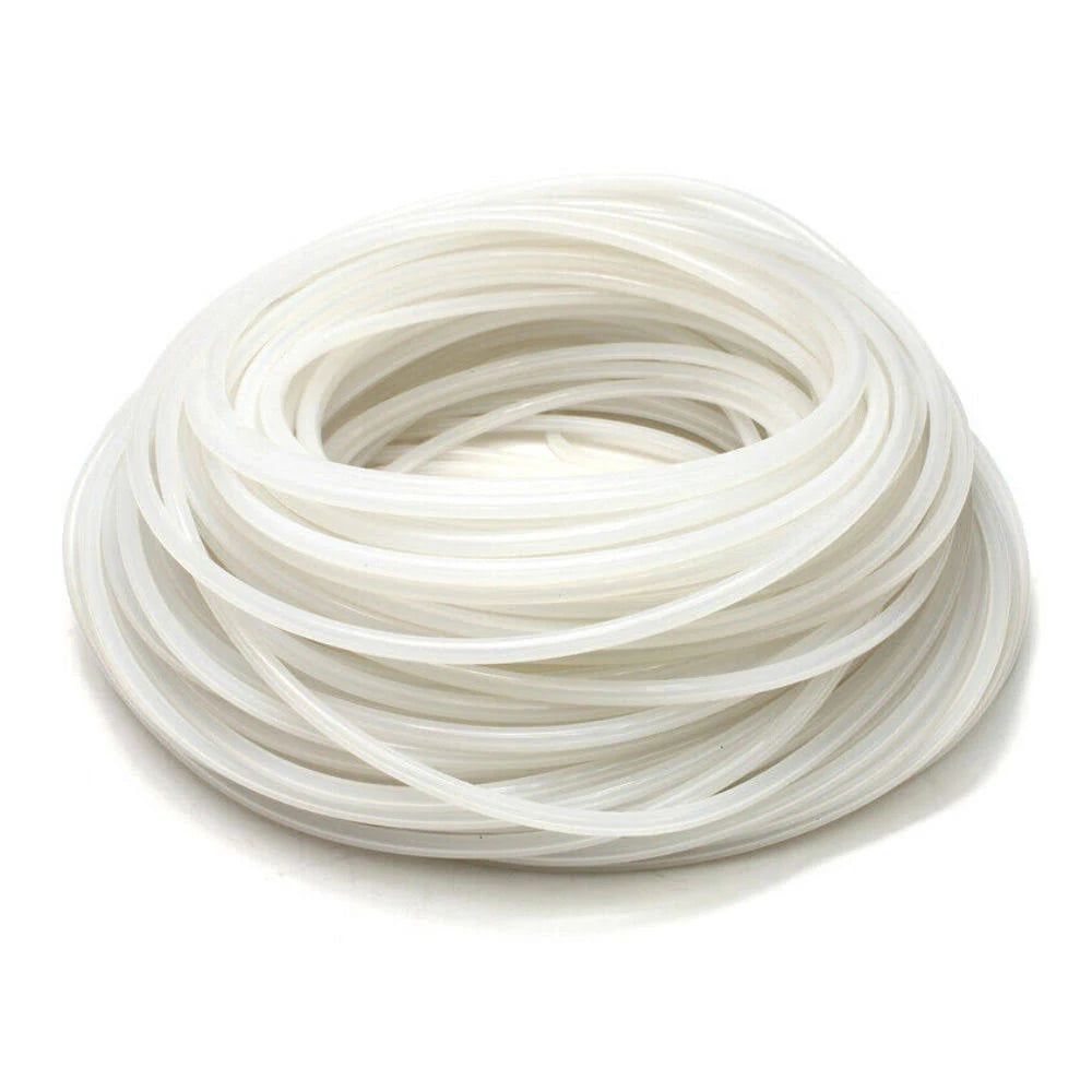 5/16 inch (8mm) ID Clear High Temp Silicone Vacuum Hose - 100 Feet Pack H9353