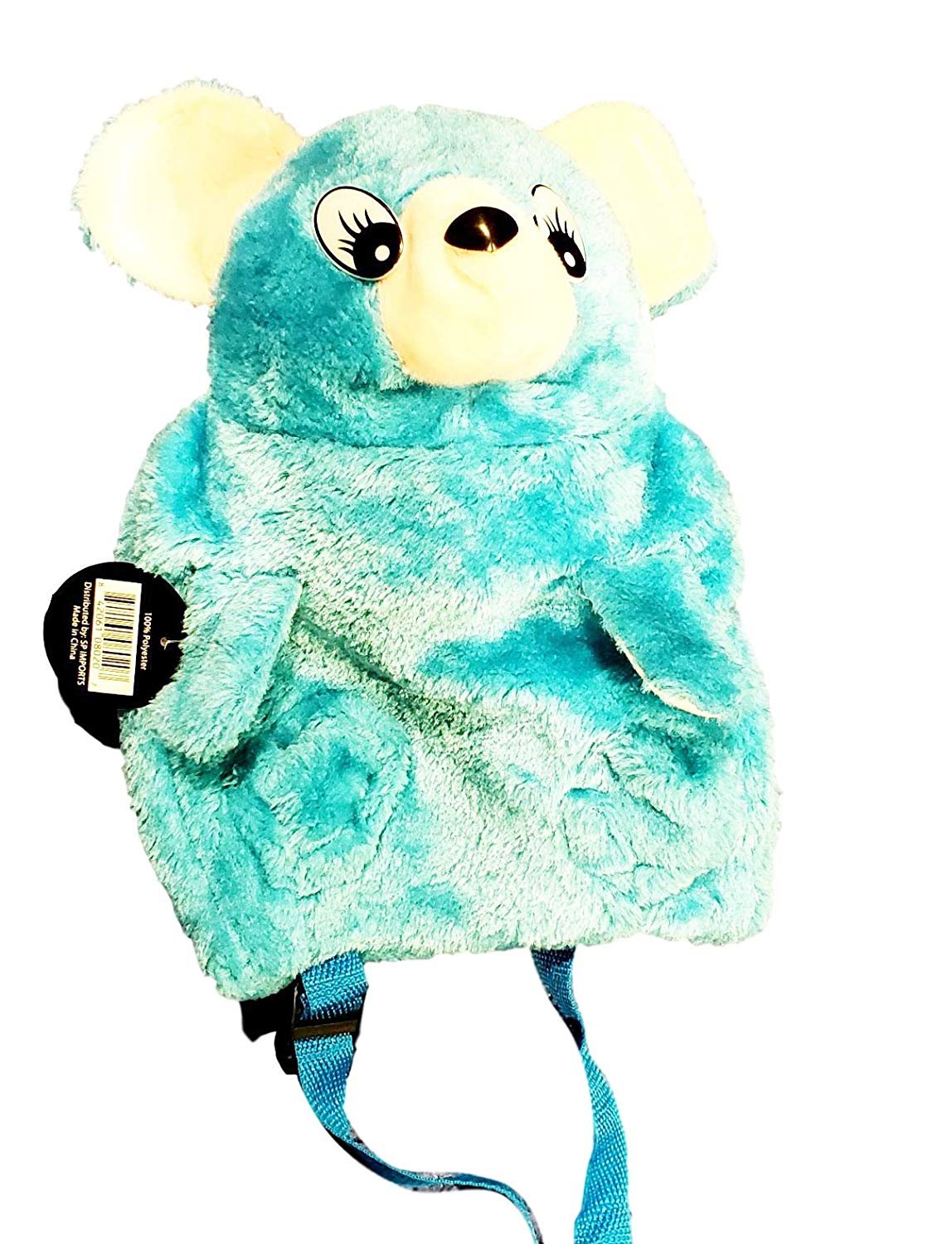 Blue Koala Bear Plush Backpack Bag B681