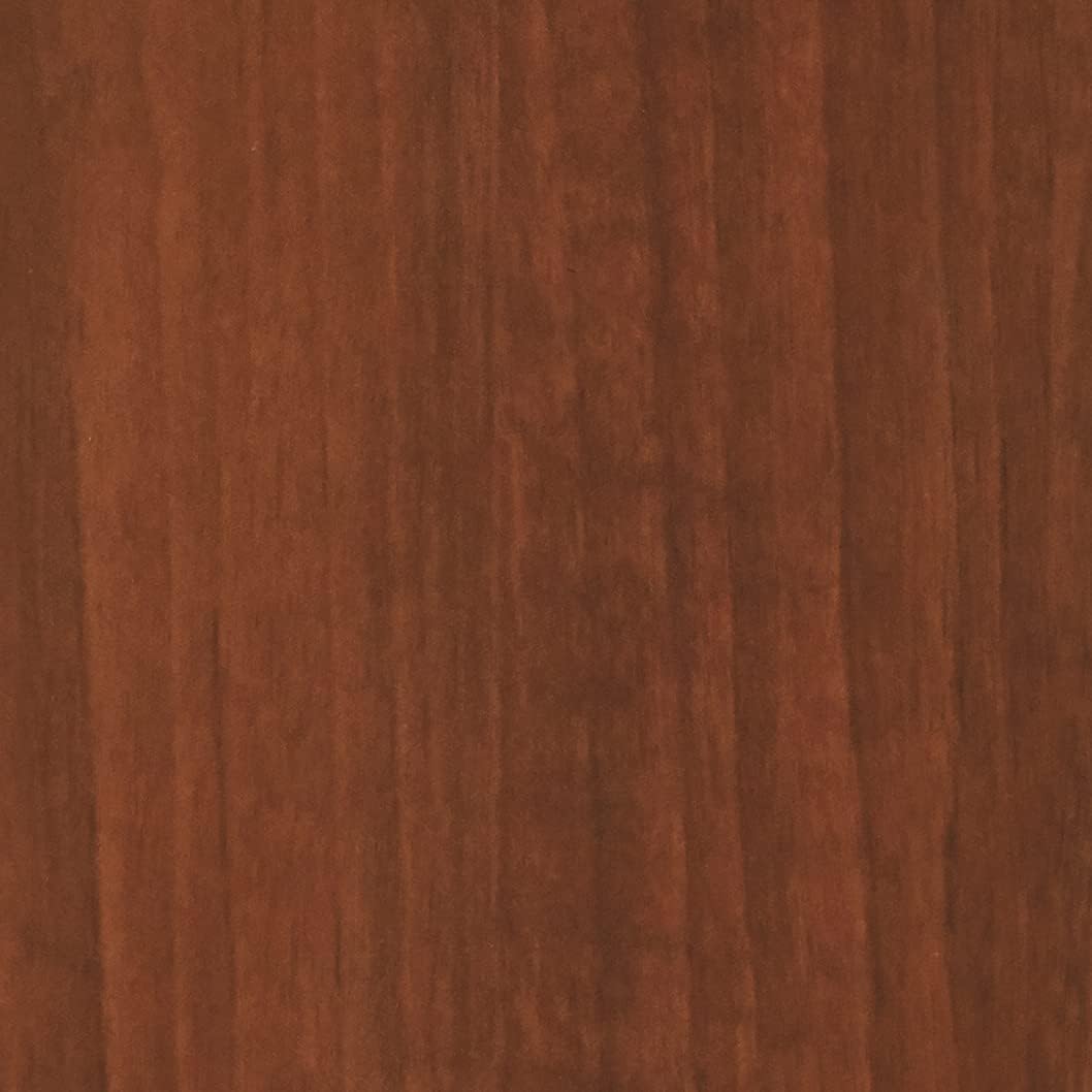 Triple Width Wall Storage Cabinet, Cherry and Black V4780