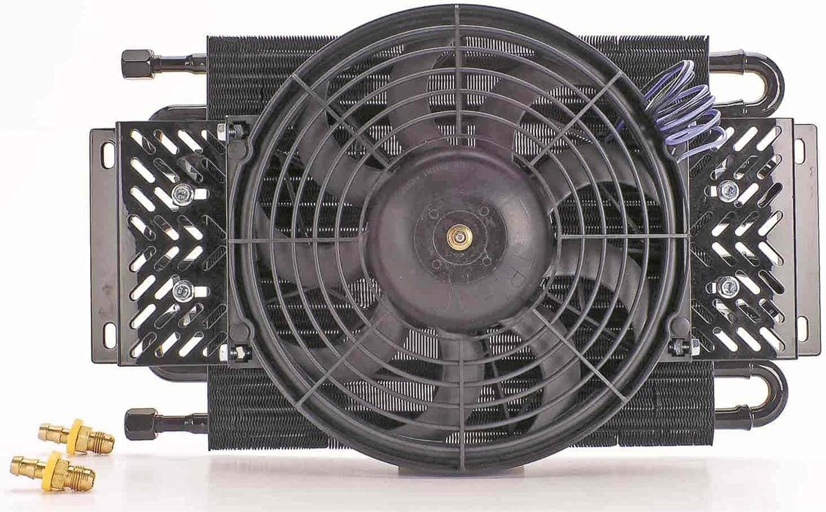 Transmission Cooler, 26,000 GVW, 11 Inches x 18.5 Inches x 3.5 Inches B676709