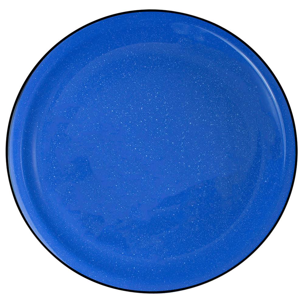 Ocean Blue Speckle Stoneware Plate R67087