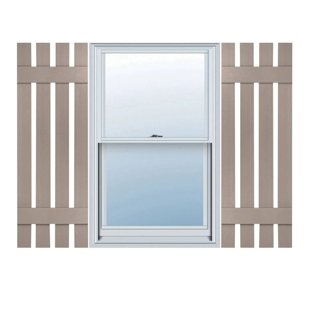 Clay Board-n-Batten Shutters Q97742