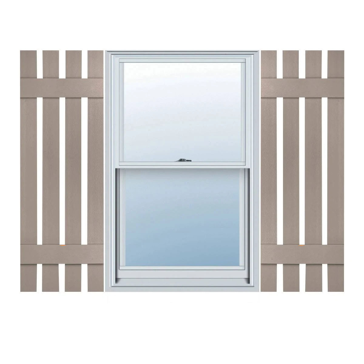 Clay Board-n-Batten Shutters Q97742