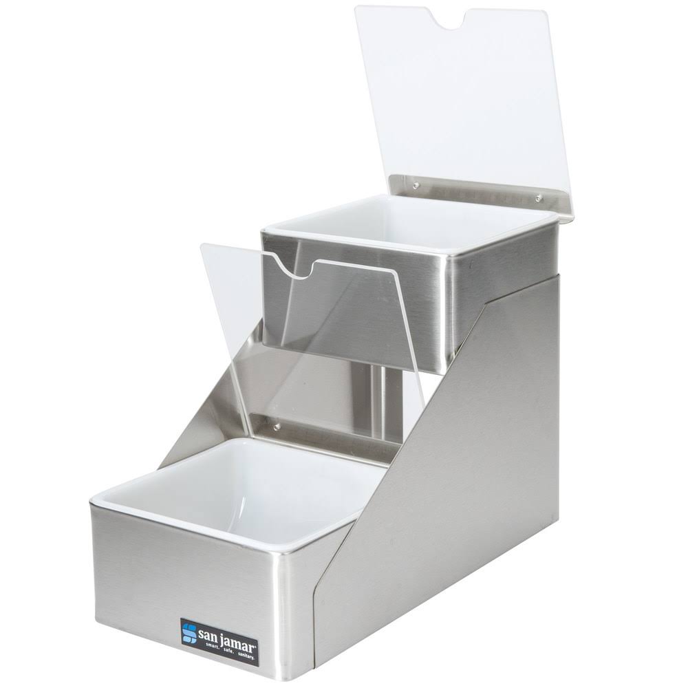 2 qt Stepped Condiment Service Center W4883