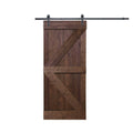 Knotty Pine Solid Wood Interior Barn Door Slab F145809