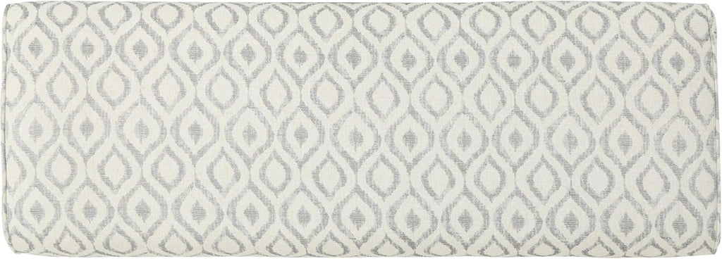 Charcoal Fabric Ottoman Q894