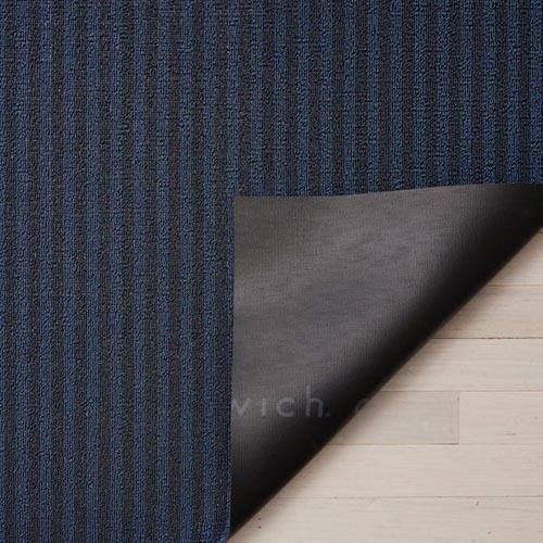 Tuxedo Breton Stripe Shag Mat 36x22x60x22 V9108