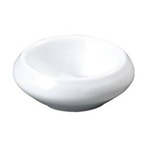 White Butter Dish, Pk 48 R551682