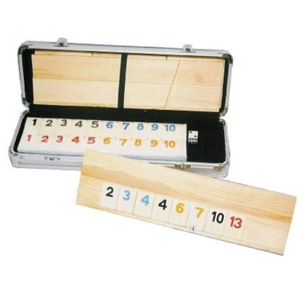 Deluxe Rummy in Aluminum Case C96186