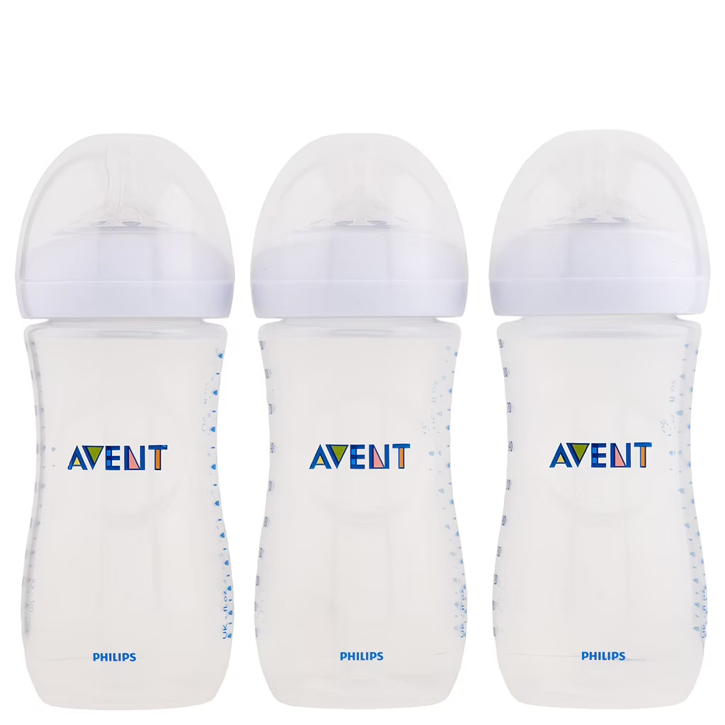 Clear 11 oz Baby Bottle 3 Ct X986
