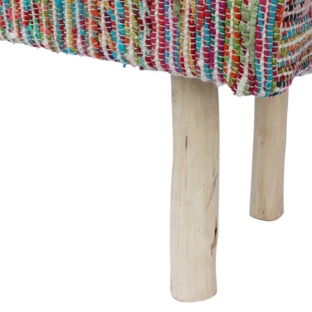 Rectangular Bench Dark Beige F224
