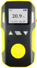 Oxygen Detector with USB Recharge and Sound Light Vibration Alarms A624881