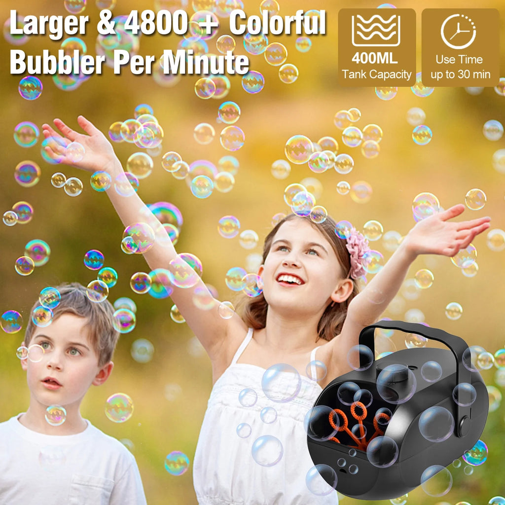 Portable Rechargeable Bubble Machine N2663