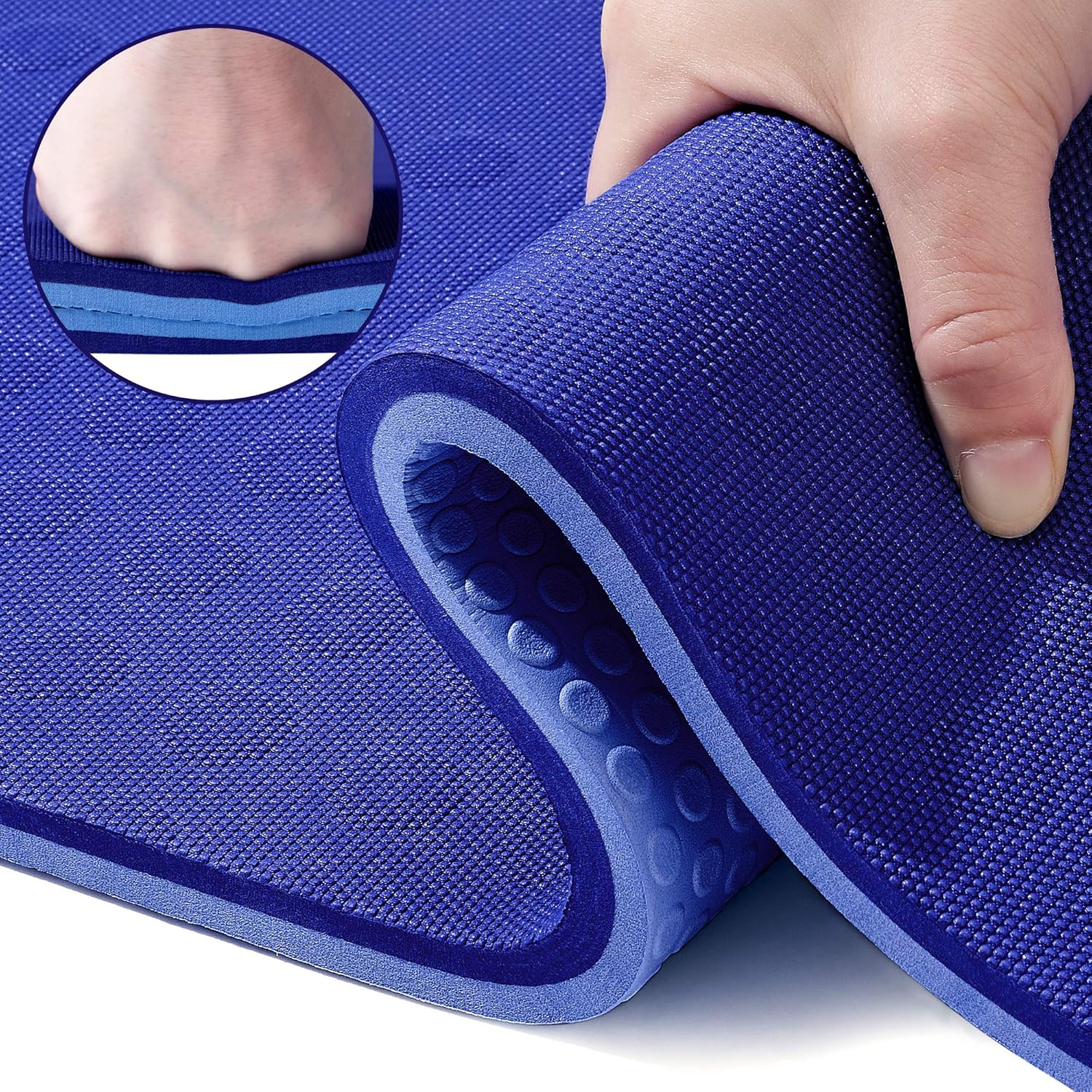Extra Thick Yoga Mat with Carrying Strap R385836