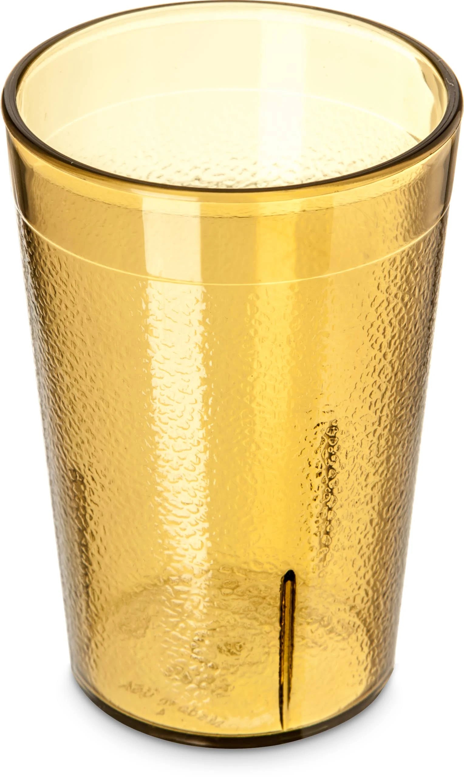 Amber Plastic Stackable Tumbler 8 oz B947735