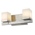 2-Light Vanity, Brushed Nickel T18306